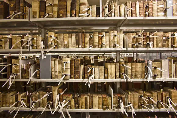 historical books in the Erfurt University Library