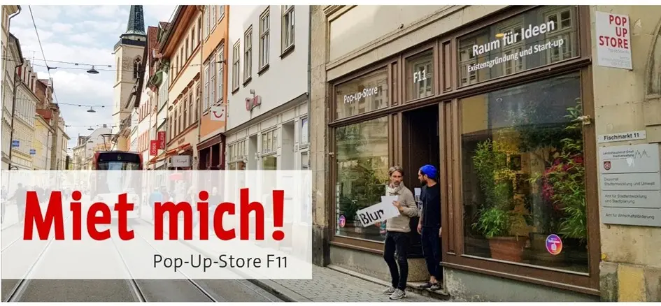 Bild Pop-Up-Store F11 Erfurt