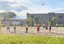 Beachvolleyballplatz der Uni Erfurt