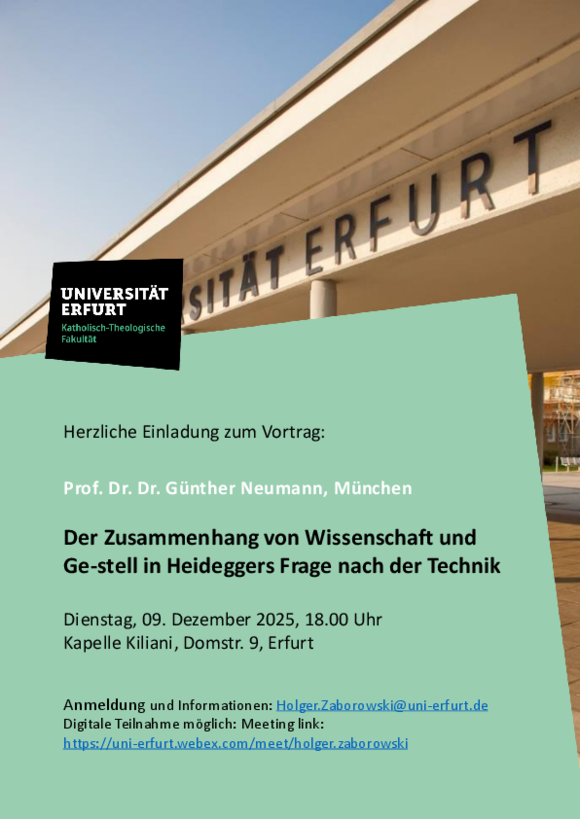 Plakat Günther Neumann