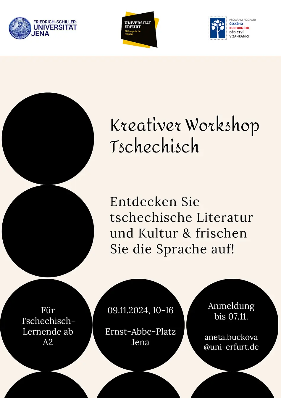 Kreativer Workshop Tschechisch