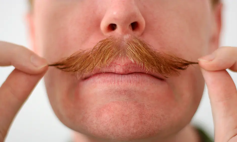 Man with a moustache
