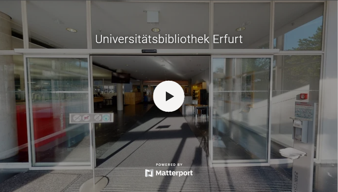 UB Erfurt virtuell: 3D-Modell der Bibliothek