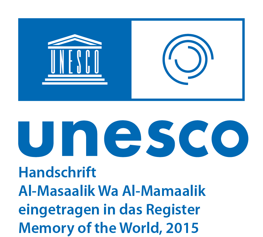 [Translate to English:] Logo Weltdokumentenerbe Al Masaalik