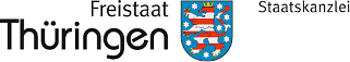 [Translate to English:] Logo Freistaat Thüringen Staatskanzlei