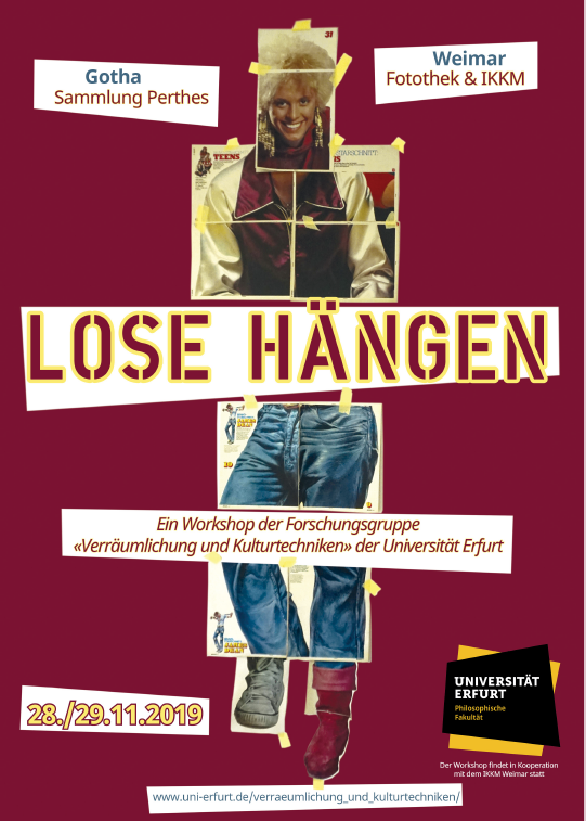 Plakat zum Workshop "Lose Hängen"