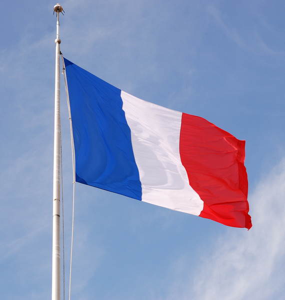 Symbolbild Französische Flagge