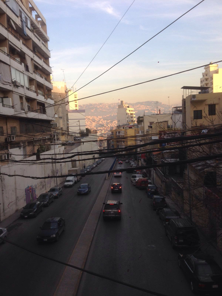 Eine libanesische Straße 